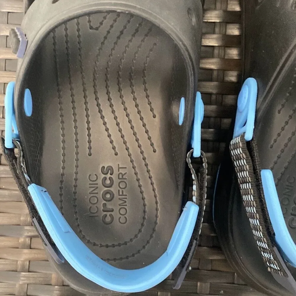 Croc sandals, men’s size 14￼